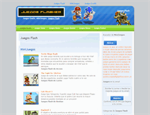 Tablet Screenshot of juegosflasher.com